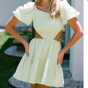 Sabo Skirt Raffy Mini Dress XS, 0, 2 NWT